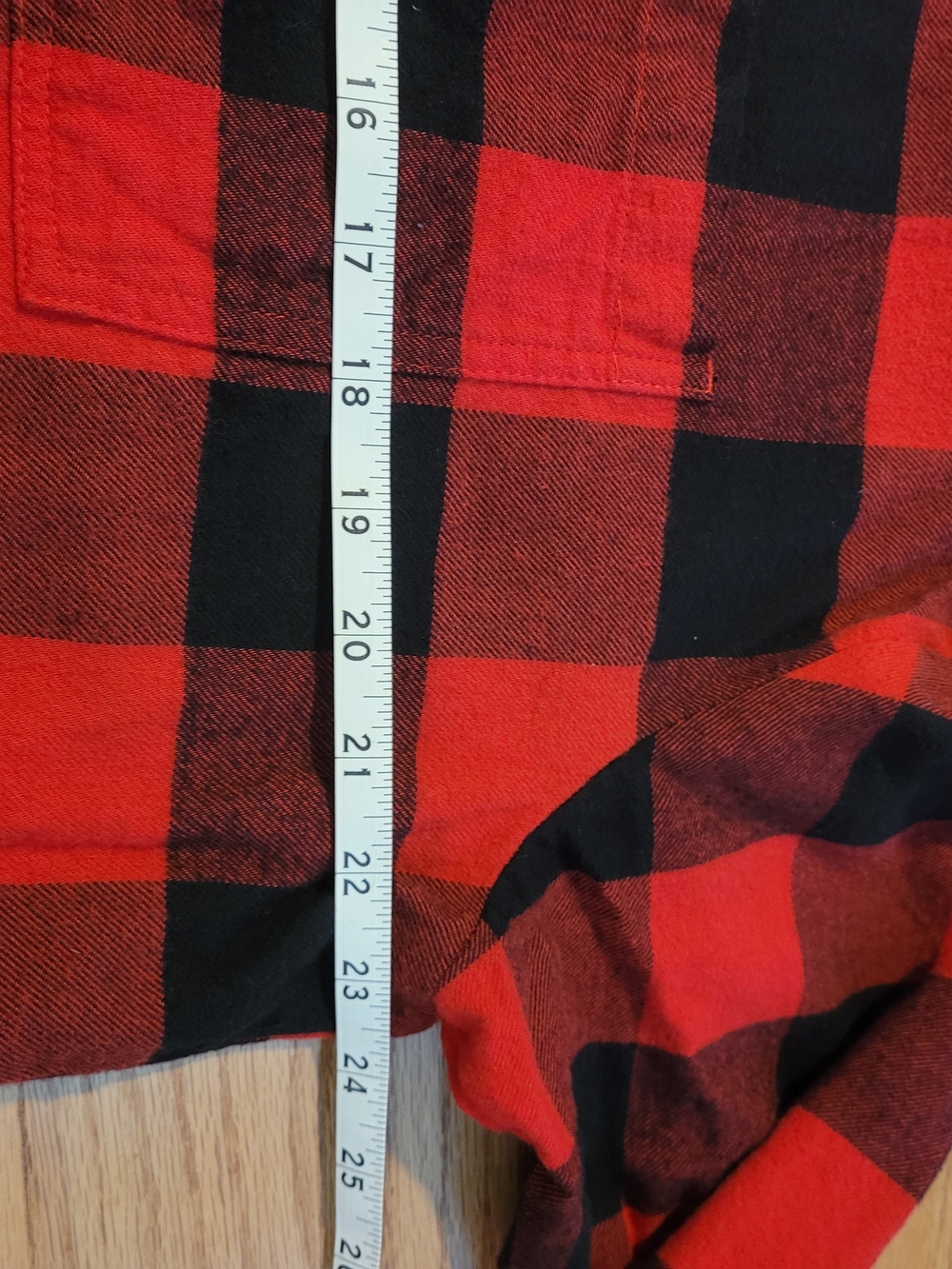 Columbia Women's Red and Black Buffalo Plaid Button-Down Shirt - Picture 4 of 10